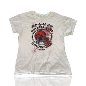 Friday The 13th Camp Crystal Lake Counselor T-Shirt XL Unisex: Horror Tee: Jason